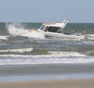 Near-shore hydrographic data collection in RV Congaree River